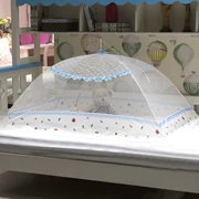 Trẻ em sơ sinh lưới bé muỗi cài đặt giường nôi em bé mùa hè trẻ sơ sinh tại nhà miễn phí cho con cầm tay - Bộ đồ giường trẻ em