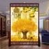 Phong cách Trung Quốc mới bằng gỗ nguyên khối vách ngăn phòng khách lối vào văn phòng phòng ngủ khối hộ gia đình hoa mẫu đơn màn hình ghế hoa mẫu đơn vách ngăn nhôm kính cửa lùa 