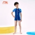 Bộ đồ tắm trẻ em Li Ning 2018 new girl boy boy boy lớn che bụng áo tắm võ sĩ Xiêm - Bộ đồ bơi của Kid Bộ đồ bơi của Kid