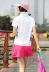 Váy cầu lông mùa hè Omida Hàn Quốc lụa thể thao váy tennis quần thể thao váy trắng 3609 - Trang phục thể thao