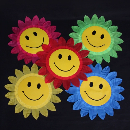 Люйи Смех Лицо подсолнечник детского сада детский танцевальный реквизит 1 мая