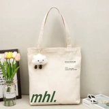 Сумка на одно плечо, льняная сумка