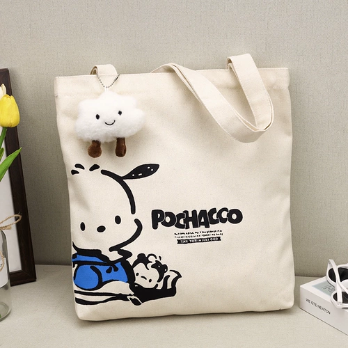 Сумка на одно плечо, льняная сумка