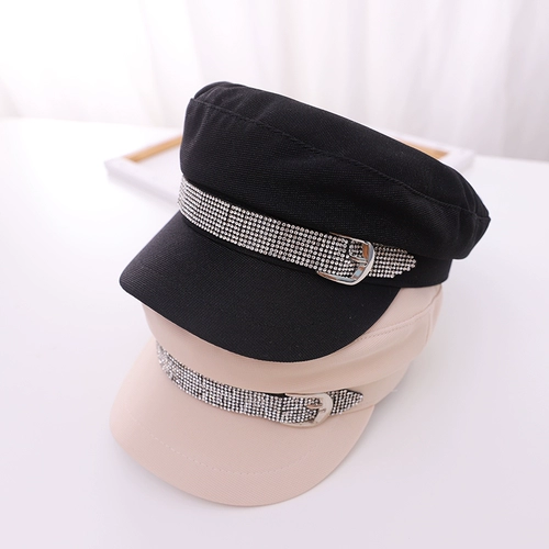 Шапка, военно-морской универсальный модный берет, кепка, подходит для подростков, в корейском стиле, популярно в интернете