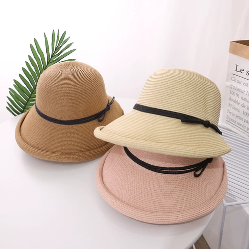 Летняя универсальная складная солнцезащитная шляпа, шапка на солнечной энергии, в корейском стиле, защита от солнца