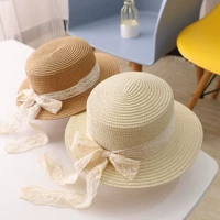 Летняя универсальная детская солнцезащитная шляпа с бантиком, сезон 2021
