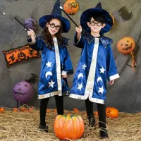 Halloween trẻ em trang phục Harry Potter cosplay bé gái và bé trai trang phục cho bé quần áo Halloween no halloween