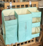 Детская кроватка, подвесной органайзер, сумка для хранения для кровати, пеленка, бутылочка для кормления, постельные принадлежности, можно стирать