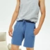 Netease được lựa chọn nghiêm ngặt từ trại của nam giới dệt kim cotton quần short nhà mùa hè thể thao giản dị quần short nam quần