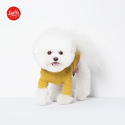 2018 mới trang phục mùa đông thú cưng chải da thân thiện với chó áo len cao cổ áo Sniff | Hàn Quốc đích thực - Quần áo & phụ kiện thú cưng