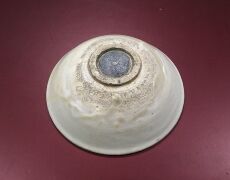 чашка 包老磁州窑宋代白釉盏宋代瓷器茶具点茶斗茶具邯郸磁州窑茶盏茶道