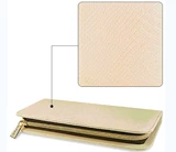 Бесплатная транспортная стойка подлинная Avon Simple Snake Wallet (белая слоновая кость) Money Clip Multi -Layer Card