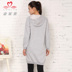 Connie pyjama phụ nữ mùa xuân và mùa thu dài tay mỏng phần dài áo khoác thể thao giải trí tại nhà có thể được mặc bên ngoài dịch vụ gia đình quần áo ngủ cho nam Pyjama