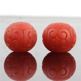 Натуральные красные бусины, украшение-шарик, агатовый браслет