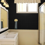 Черно -белая серая керамическая мозаичная коробка для плитки кухня туалет ванная балкон -балкона против стекла настенную плитку фоновая стена