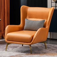 Одиночный диван-золотой ног [цветные замечания]