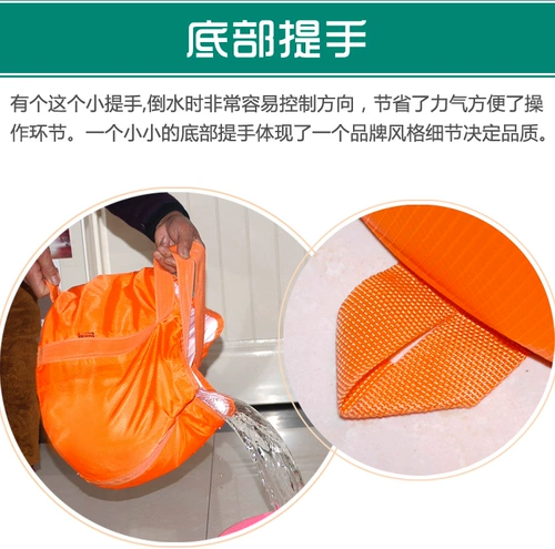 Портативная квантовая лампа, таз, дорожное ведро для путешествий