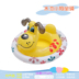 Ghế trẻ em bơi vòng unicorn trẻ sơ sinh đồ chơi nước inflatable máy bay chỉ đạo wheel seat 1-3-6 tuổi phao nằm hồ bơi Cao su nổi