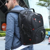 Мужской рюкзак, вместительный и большой ноутбук для путешествий, универсальная сумка для путешествий, бизнес-версия, 17.3 дюймов