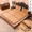 Thảm tre mat 1,8 giường 1,5m1,8m giường lạnh và ấm tốt mùa đông và mùa hè Thảm tre lót thảm dày hai mặt nệm nước dành cho người già