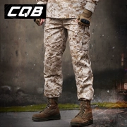 CQB xác thực MCCUU sa mạc kỹ thuật số ngụy trang quần quân đội trang phục ngụy trang đào tạo quần áo quạt quân đội quần overalls nam - Những người đam mê quân sự hàng may mặc / sản phẩm quạt quân đội