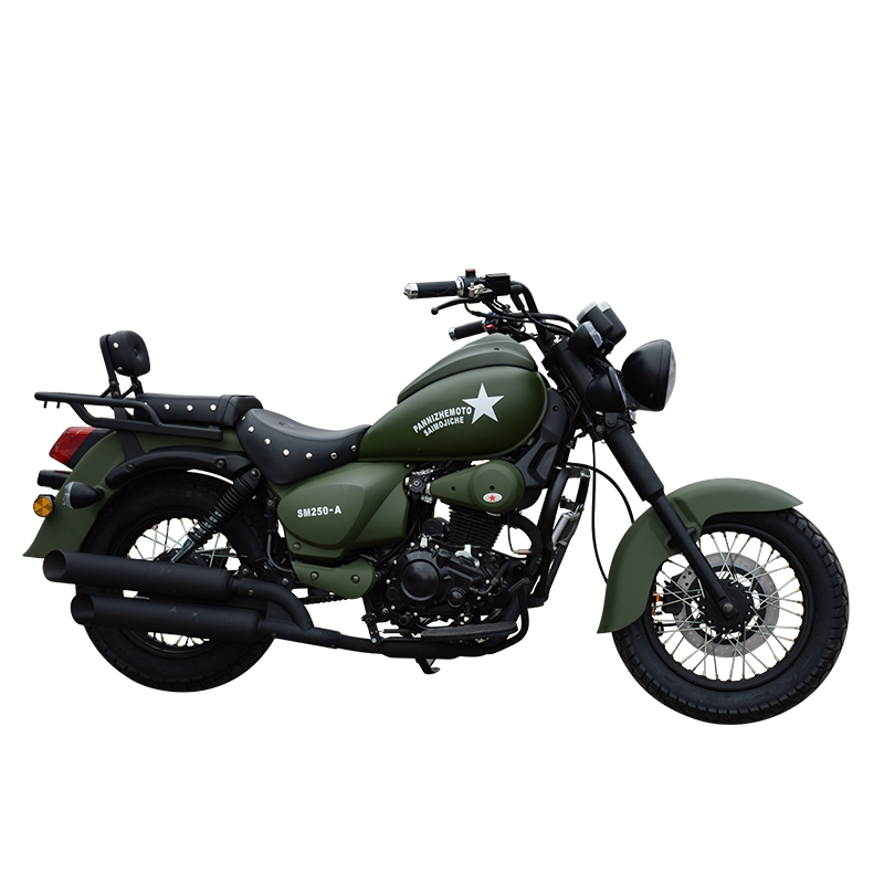 Мотоцикл Retro Prince Rebel 250, воздушного или масляного охлаждения, алюминиевые колёса