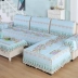 Đơn giản hiện đại sofa vải đệm vật che phủ tất cả các mùa bao gồm tất cả kết hợp sofa bìa trượt đệm bông khăn - Ghế đệm / đệm Sofa