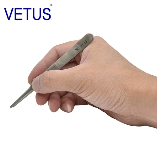 Vetus ST-13 38 градусов высокой точности пинцена (120 мм) антимагнитная антикокистная сигарета из нержавеющей стали из нержавеющей стали