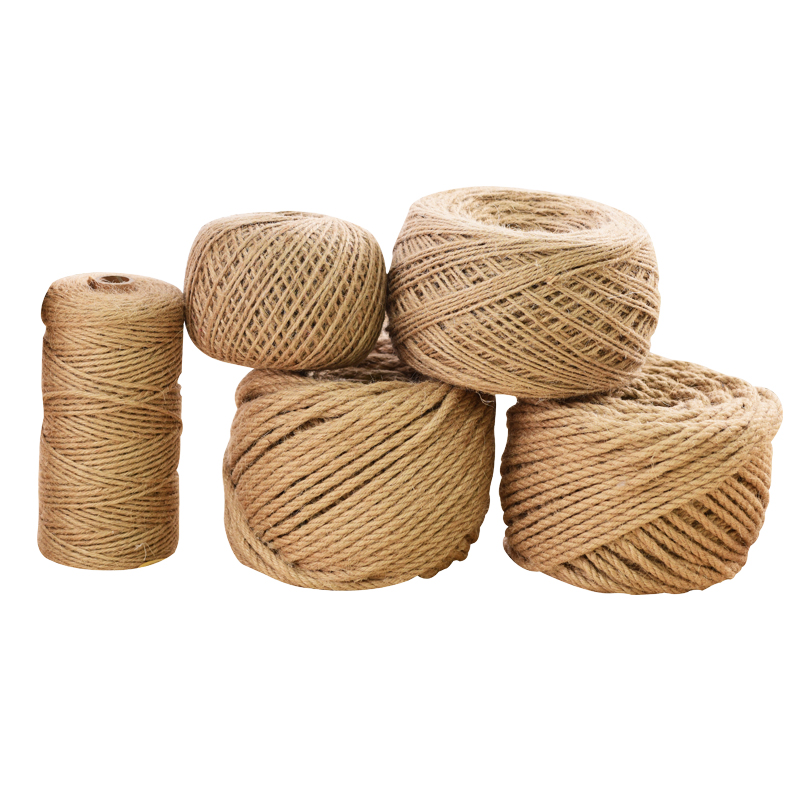 麻绳装饰品创意手工编织绳照片墙夹子diy材料麻线复古风粗细绳子