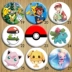Pokemon Pokemon Pokemon Pokemon Pokemon Pokemon Badge Trâm có thể được tùy chỉnh - Trâm cài hoa cài áo Trâm cài
