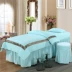 Châu Âu cao cấp bông denim bedspread vẻ đẹp thẩm mỹ viện chuyên nhung bedspread giường massage bedspread bìa thực hiện để đặt - Trang bị tấm ga giường spa đẹp Trang bị tấm