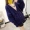 2017 mùa thu mới của Hàn Quốc phiên bản của một phần ngắn của lỏng dòng dày phụ nữ áo nịt áo khoác sinh viên dày Cable Knit Sweater - Áo len