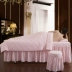 Rắn màu sắc đẹp giường bìa bốn bộ cao cấp vẻ đẹp salon giường massage bìa bốn mảnh