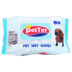 80 miếng X5 túi thú cưng PETTER lau chó mèo để lau nước mắt đặc biệt lau ướt - Cat / Dog Beauty & Cleaning Supplies lược chải lông mèo rụng Cat / Dog Beauty & Cleaning Supplies