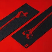 OSCill Redbone grip băng Giấy nhám xương đỏ Giấy nhám chuyên nghiệp - Trượt băng / Trượt / Thể thao mạo hiểm