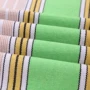Vải thô dài cũ thô nửa khăn khăn màu tím nhà người lớn mùa không trơn trượt màu xanh lá cây ấm áp - Khăn gối vỏ ga gối