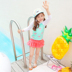 Trẻ em Áo Tắm Cô Gái Cậu Bé Lớn Phim Hoạt Hình Hàn Quốc Cô Gái Xiêm Hoa Công Chúa Váy Kem Chống Nắng Áo Tắm Trẻ Em Đồ bơi trẻ em