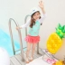 Trẻ em Áo Tắm Cô Gái Cậu Bé Lớn Phim Hoạt Hình Hàn Quốc Cô Gái Xiêm Hoa Công Chúa Váy Kem Chống Nắng Áo Tắm Trẻ Em