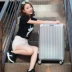 Vali cá tính nữ 20 phiên bản tiếng Hàn của hộp mật khẩu học sinh 24 inch khung nhôm xe đẩy trường hợp phổ biến bánh xe vali hành lý hộp nam vali ricardo Va li
