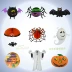 Halloween trang trí đạo cụ Cảnh Bar Ghost Witch Spider Bat Charm Treo Pumpkin Paper Lantern - Sản phẩm Đảng / Magic / Hiệu suất Sản phẩm Đảng / Magic / Hiệu suất