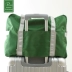 Gấp túi nữ túi du lịch xách tay đa chức năng công suất lớn dày không thấm nước có thể được đặt xe đẩy trường hợp hành lý lưu trữ túi