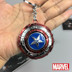 Phim hoạt hình anime Marvel xung quanh The Avengers Captain America Lá Chắn Keychain Mặt Dây Keychain hình nhãn dán cute Carton / Hoạt hình liên quan