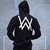 Phần mỏng Allen Walker áo len nhạt dần với cùng một DJ âm thanh áo khoác alan walker Alan nam và nữ sinh thủy triều hoodie cặp Áo len