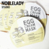 Noble House Hàn Quốc quá tuyệt cho trường học Mặt nạ trứng mát lạnh EGG Dưỡng ẩm và Làm mịn 5 chiếc jm solution mặt nạ mắt 