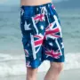 Mùa hè nam mặc quần ngoài mỏng quần short đầu bãi biển nhanh khô năm điểm quần hoang dã màu quần giản dị quần thủy triều - Quần bãi biển 	mua quần áo đi biển