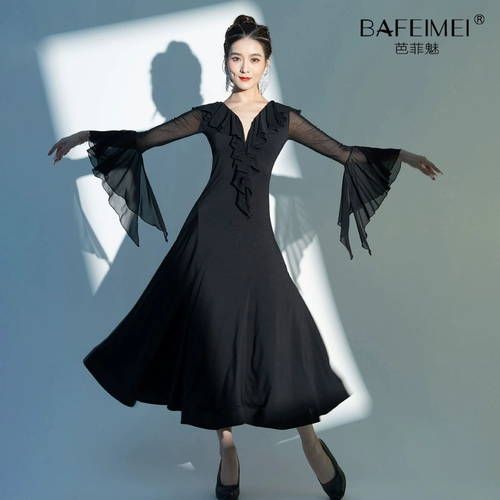 Новая современная латиноамериканская танцевальная юбка кантри Стандарт вальс коммуникация танцеваль