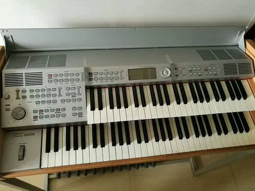 Двойной клавиш двойной кадр Инь Фей RS400 RS-400 Электронная трубка ветряная пианино много провинциальная доставка.