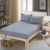 [Special] doanh nghiệp giường bedspread bảo vệ tay áo một mảnh bìa giường 1.2m1.5m1.8m tinh khiết vải trắng chống trượt 2019 - Trang bị Covers Ga chun Everon Trang bị Covers