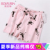 Pajama quần nữ mùa hè cotton phần mỏng quần short nhà năm quần nhà quần kích thước lớn cotton có thể được đeo bên ngoài quần lớn mùa hè quần ngủ nam Quần tây