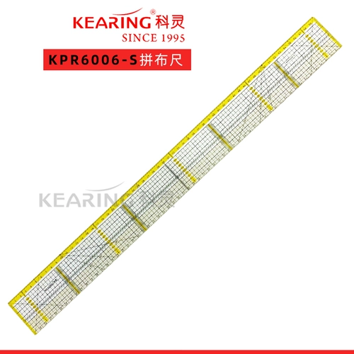 Corin KPR6006S Пэтчвообразная линейка ручной работы из стальной боковой линейки линейки линейки линейки линейки ткани правителя